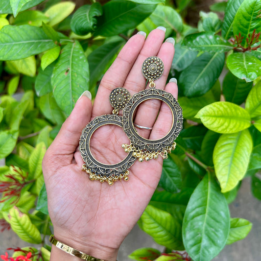 Round Dome Vintage Jhumka
