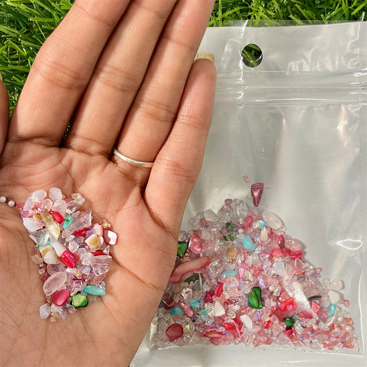 Ruby Emerald Mix Chips – 20g Pack