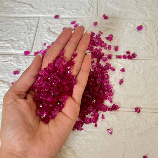 Ruby Pink Crystal Clear Stone – 500gms
