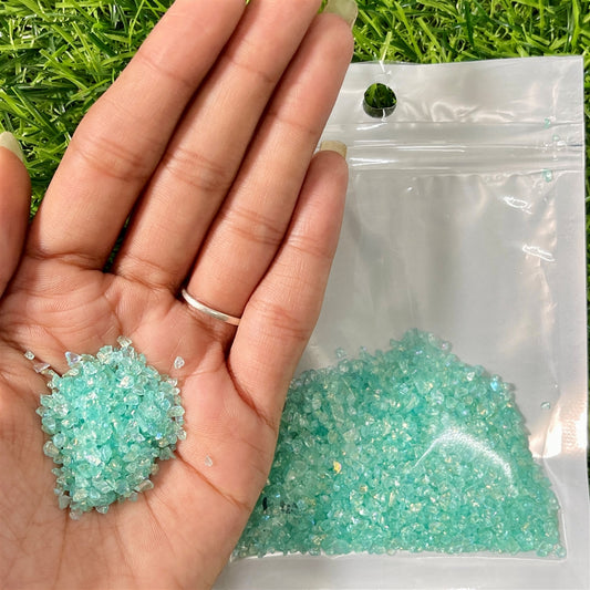 Seafoam Crystal Chips – 20g Pack