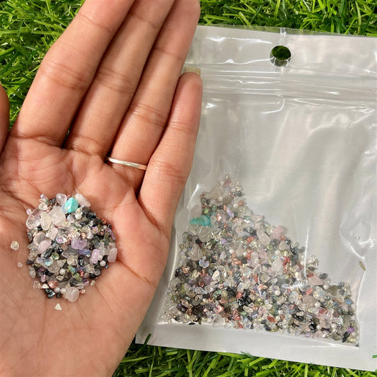 Smoky Quartz Mix Chips – 20g Pack