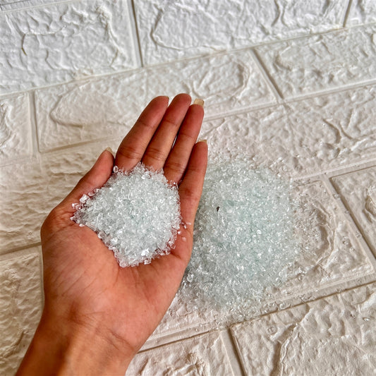 Snow Shimmer Crystal Clear Stone – 500gms