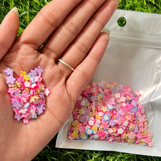 Star Pop Polymer Beads