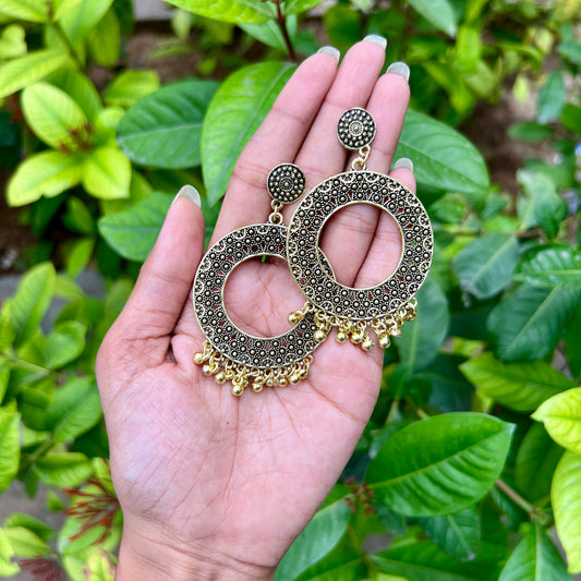 Textured Orbit Classic Jhumka