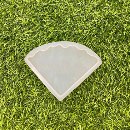 Triangle Pizza Coaster 4Inch 10x10cm 5mm Depth Silicone Mould
