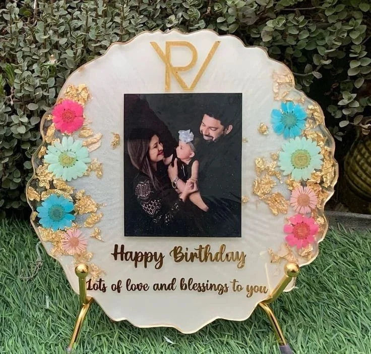 Round Agate ZigZag 06x06In 10mm Depth Silicon Mould