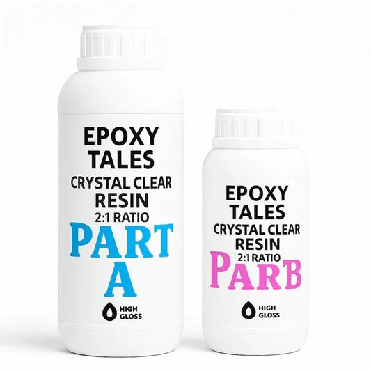 Epoxy Crystal Clear Resin 2:1 Ratio