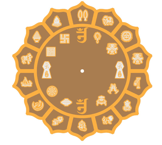 Custom Base With Acrylic Set With Hole