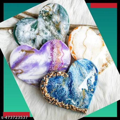 Heart 4In 10x9cm 8mm Depth SIlicone Mould