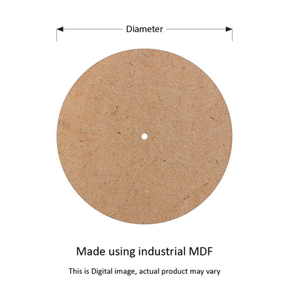 Round Clock MDF Base