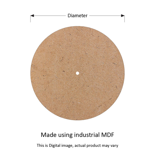 Round Clock MDF Base