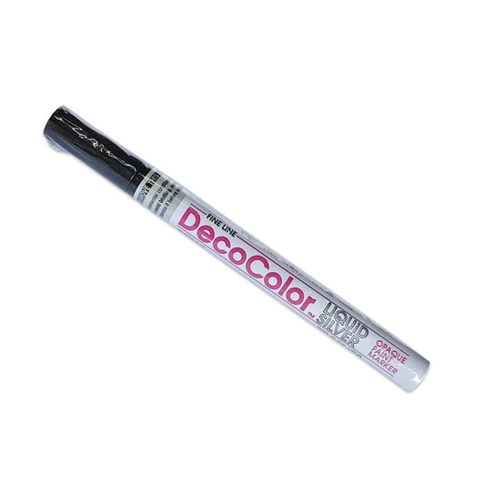 Liquid Silver Deco Color Fine Line Opaque Paint Pen