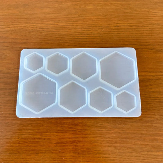 Hexagon 8 cavity  8×13.5cm Silicon Mould
