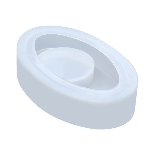 Oval Shape T light Candle Silicon Mould