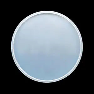 Round Plain 06x06Inch 8mm Depth Silicon Mould